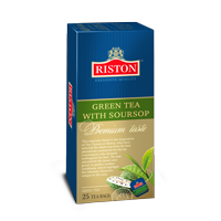 Green tea with soursop